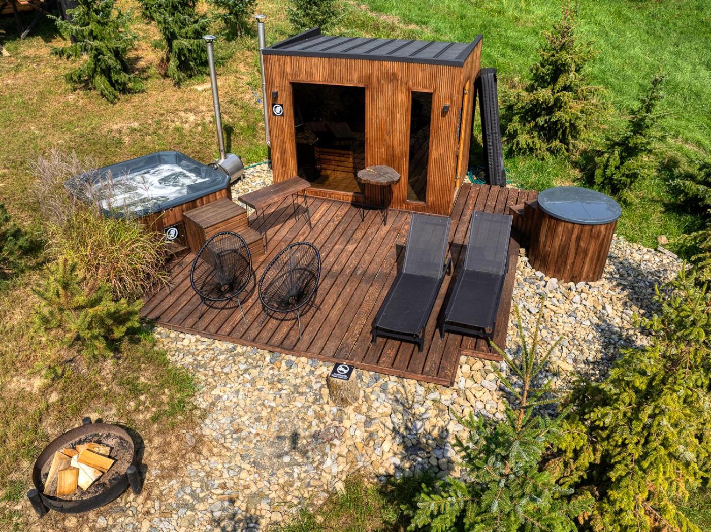 Brown Deer - Z Sauna Na Tarasie, Jacuzzi I Widokiem Na Gory - By Deer Hills Luxury Apartments Kocon エクステリア 写真